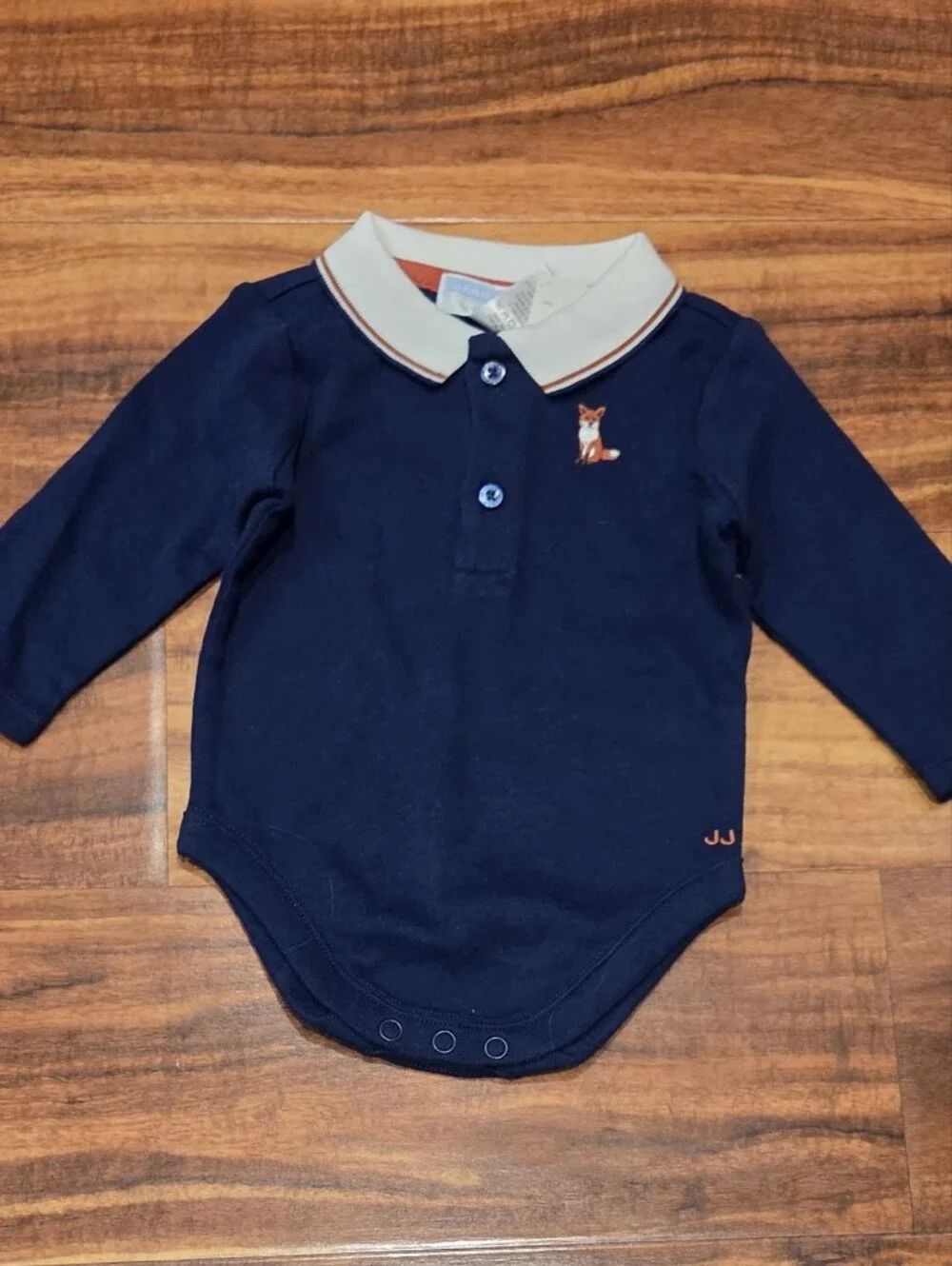 Janie and Jack NWT 0-3 Months Plaid Overalls, Fox Sweater, Polo Bodysuit & Shoes